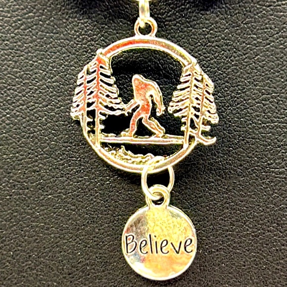 Handmade Big Foot Necklace Set with Natural African Turquoise Stones! - Picture 6 of 11